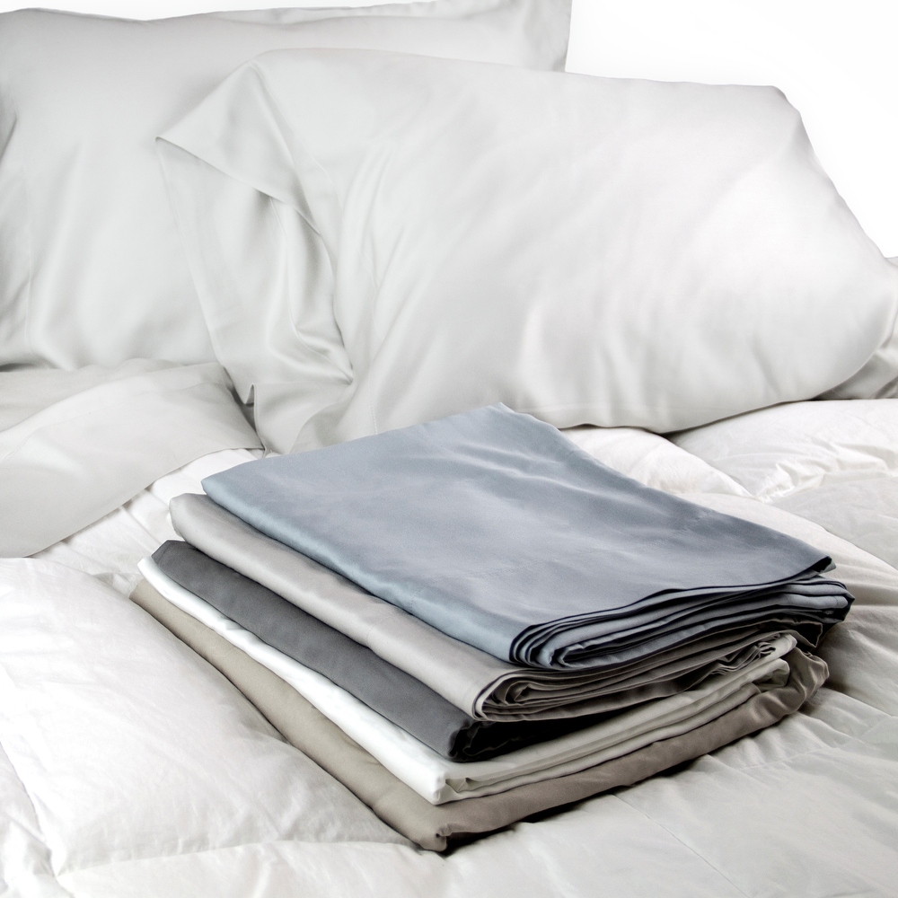 Sateen Bamboo Sheets Set Pillow cases Natural Bamboo Pocket Pillow Case
